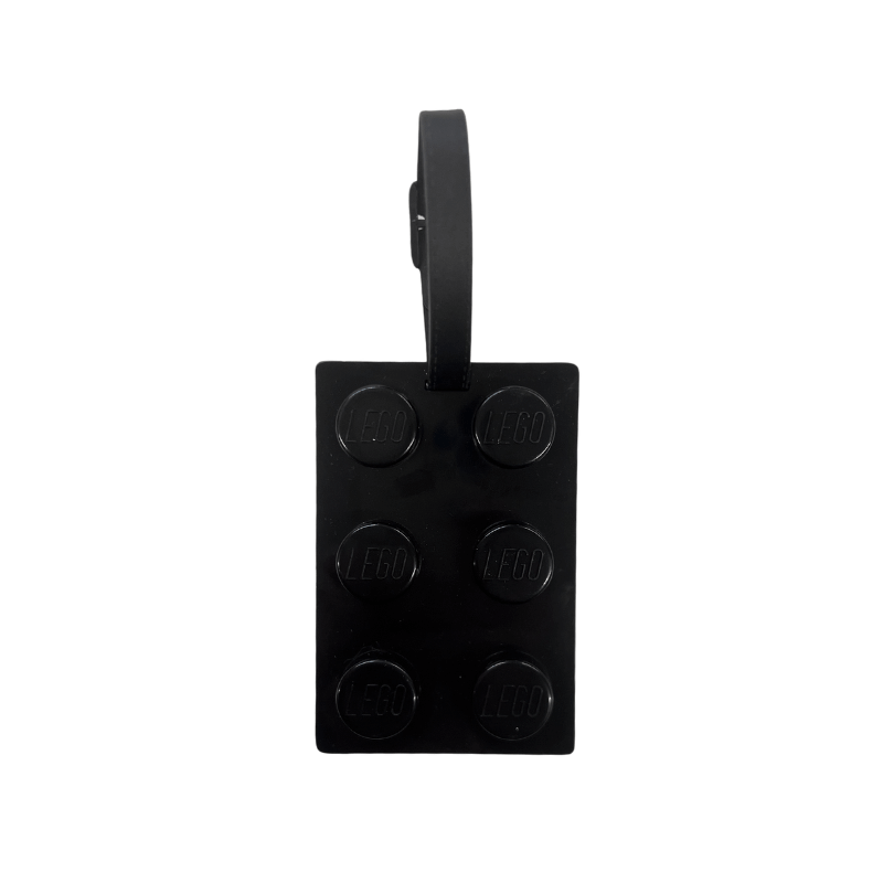 LEGO Brick Luggage Tag - Black