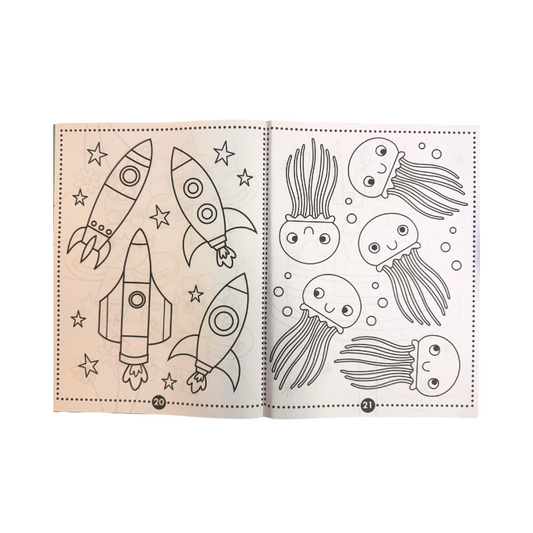 123 Sticker Activity Book