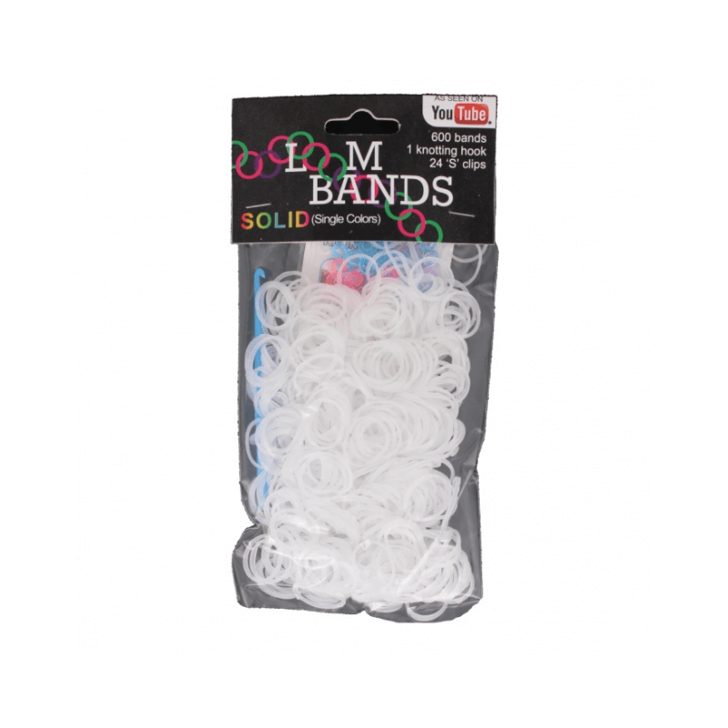 Loom Bands White
