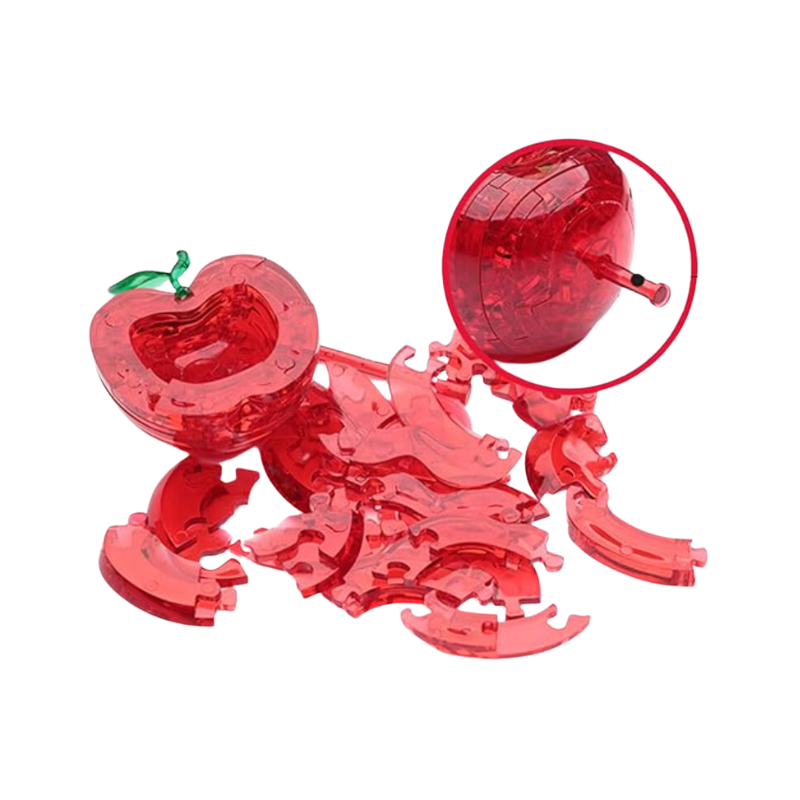 3D Apple Crystal Puzzle
