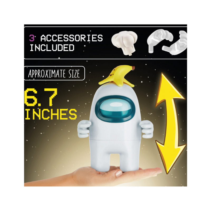Among Us Action Figure 1- White