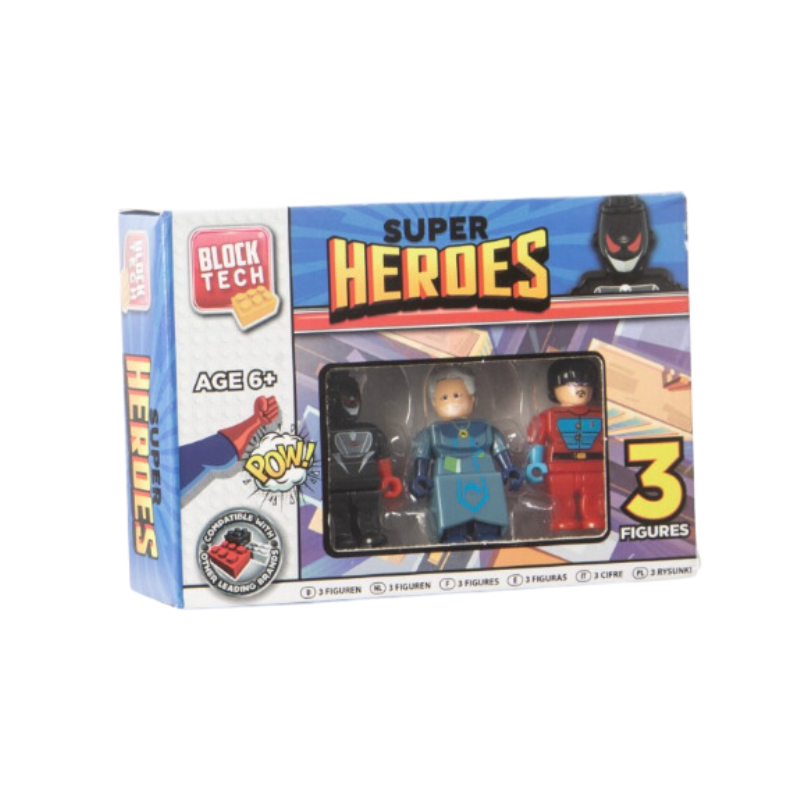 Mini Block Tech Super Hero Figures