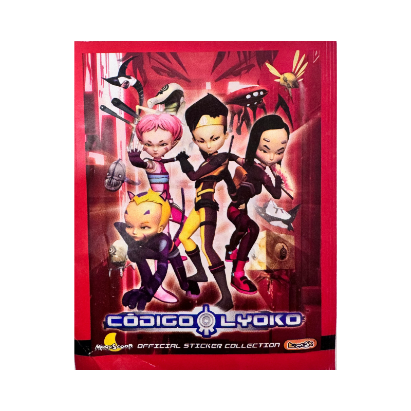 Codigo Lyoko Stickers Red
