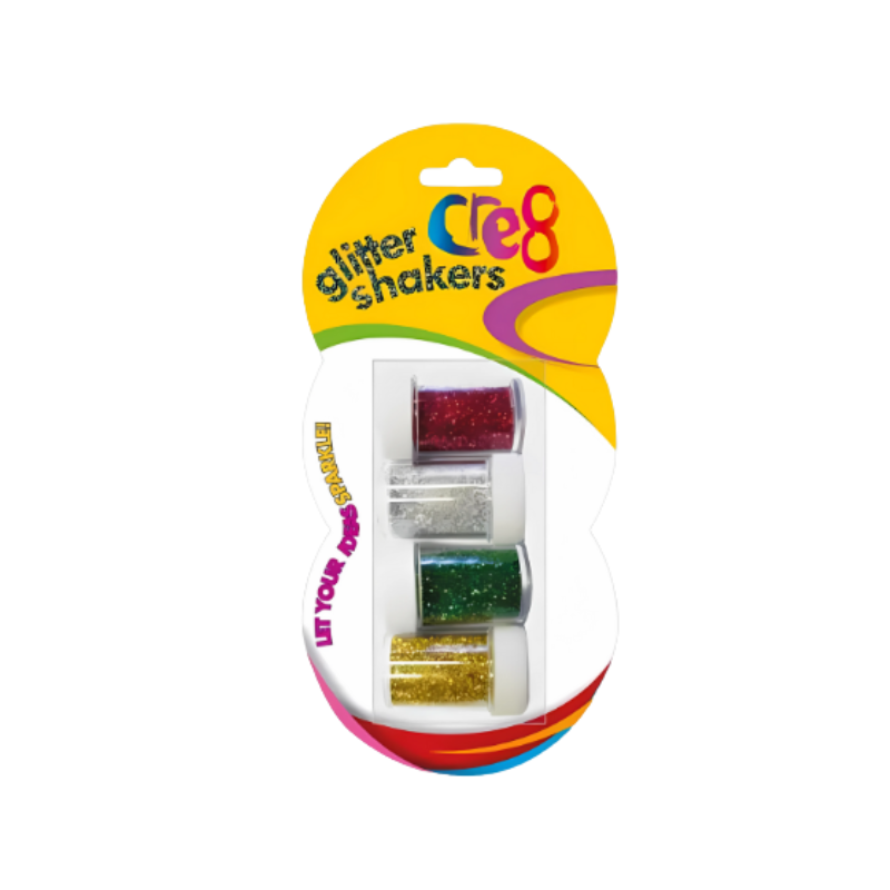 Glitter Shakers 4 Pack