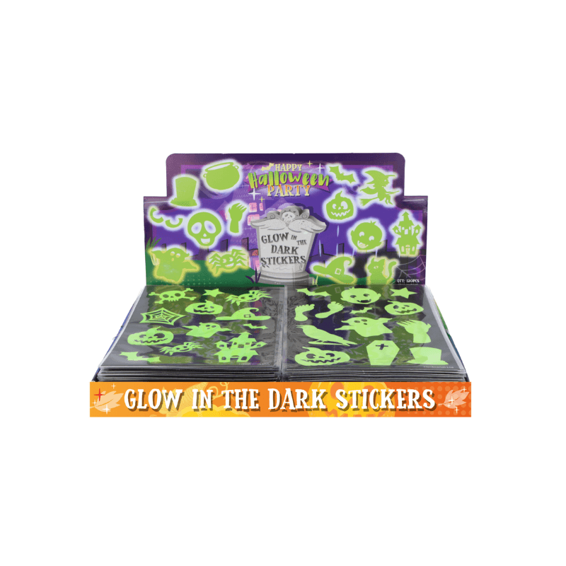 Glow In The Dark Halloween Stickers