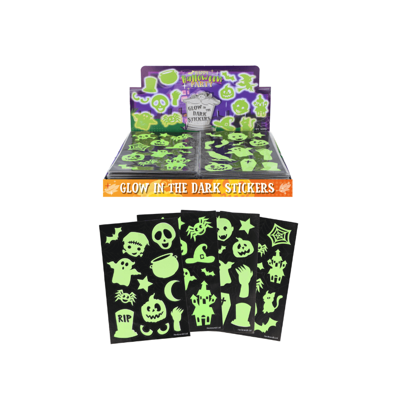 Glow In The Dark Halloween Stickers