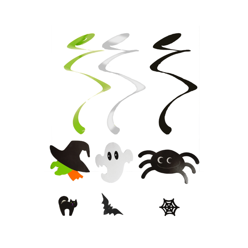 Halloween Spiral Decoration