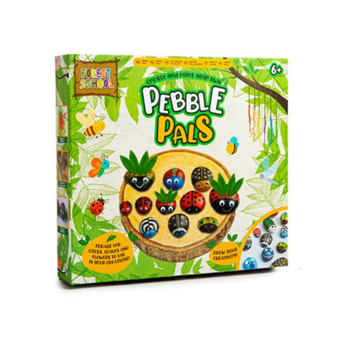 Paint Your Own Peeble Pals