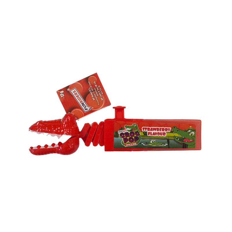 Push 'N' Grab Croc - Strawberry
