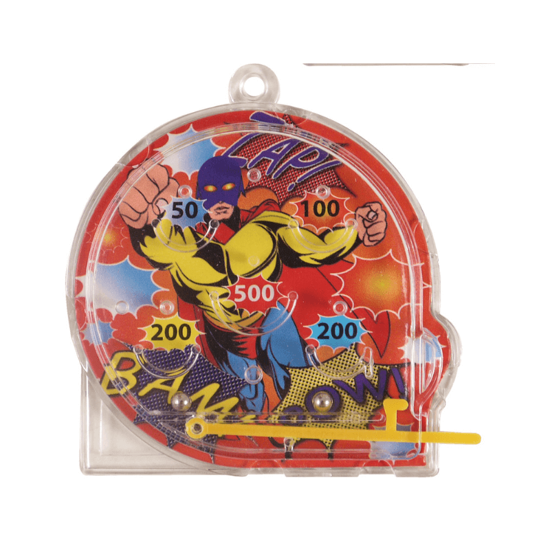 Superhero Pinball Puzzle