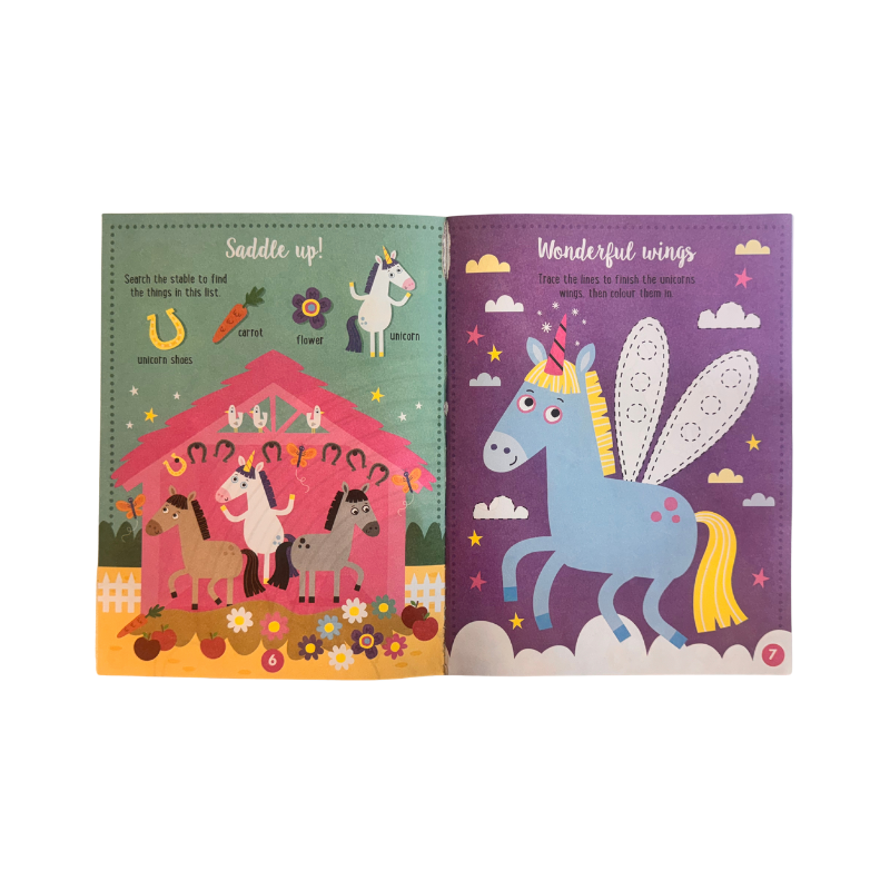 Unicorn Sticker Activity Book