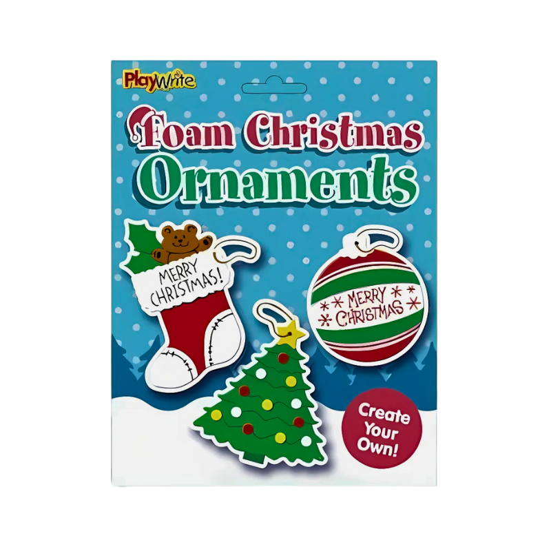Foam Christmas Ornaments