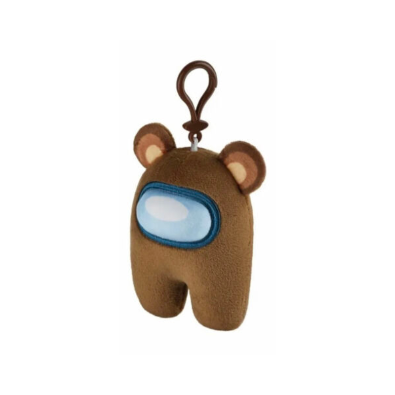 Brown Among Us Clip On Plush