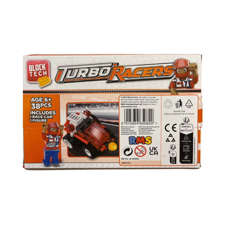 Mini Block Tech Turbo Racers