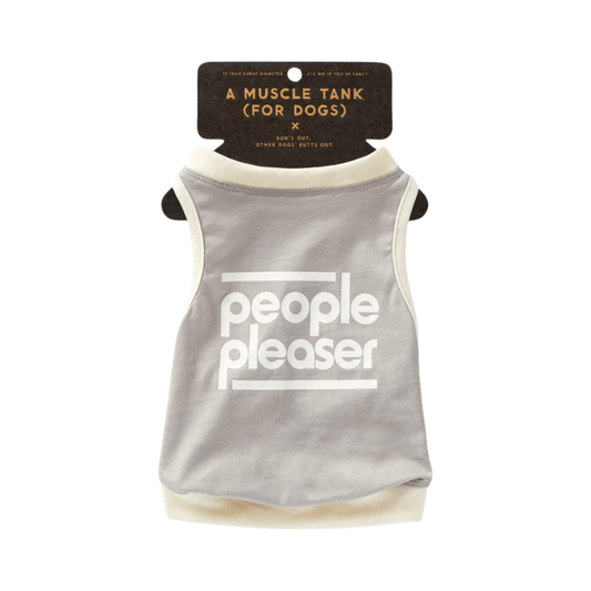 People Pleaser Dog Tank - M