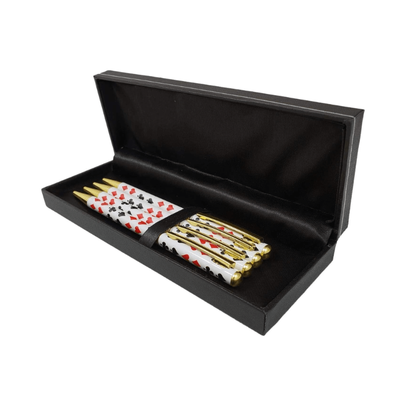 Lucky Jim Set of Four Bridge Scoring Game Playing Card Pens