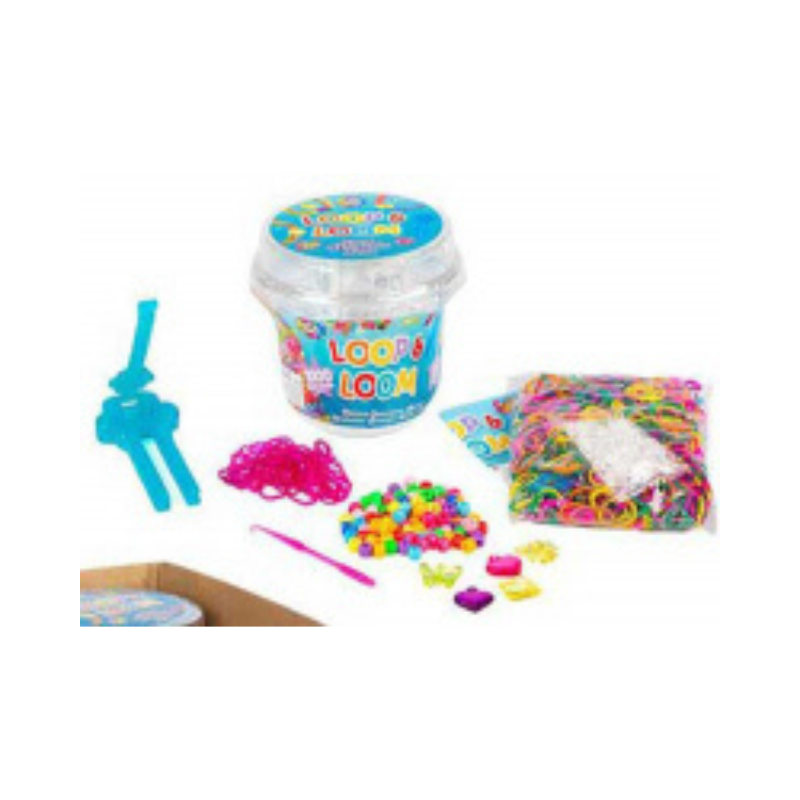 Loop & Loom 1000 Loom Bands Tub