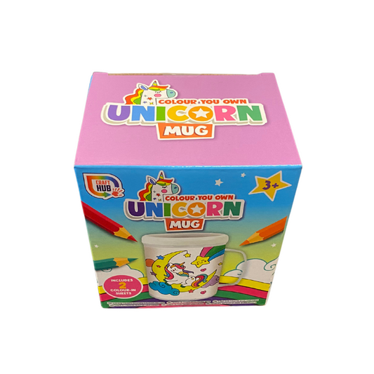 Colour Your Own Unicorn Mug