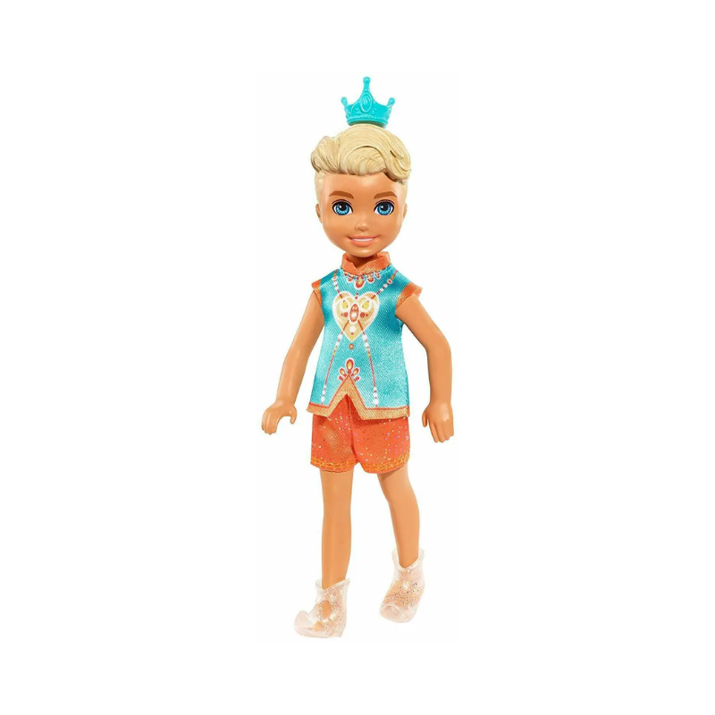 Barbie Mattel Dreamtopia Rainbow Cove Doll- Chelsea Sprite Boy With Blonde Hair