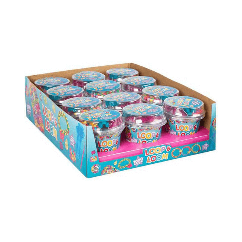Loop & Loom 1000 Loom Bands Tub