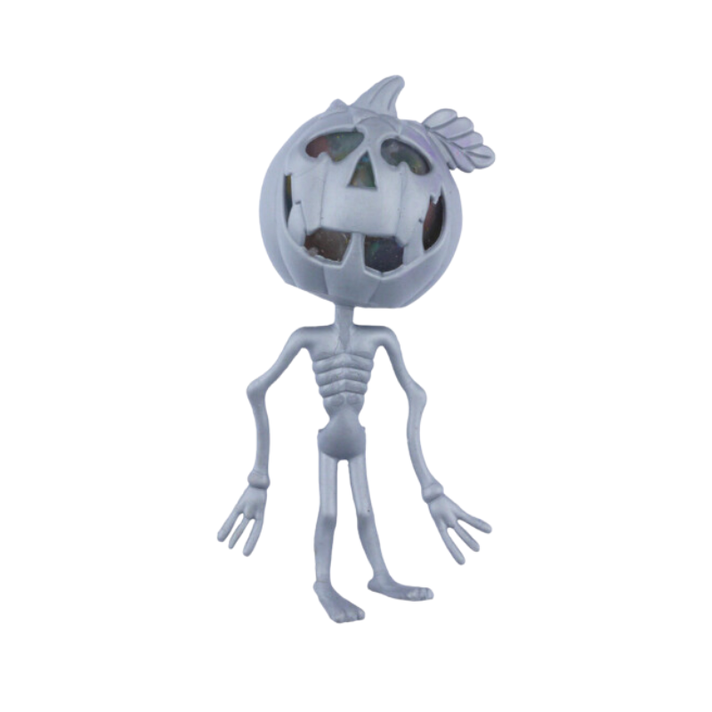 Squeeze Pumpkin Skeleton