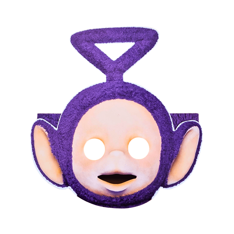 4 Teletubbies Party Masks