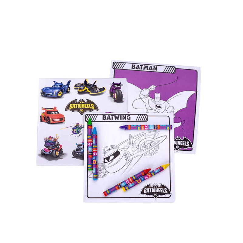 Batwheels On The Go Colouring Set