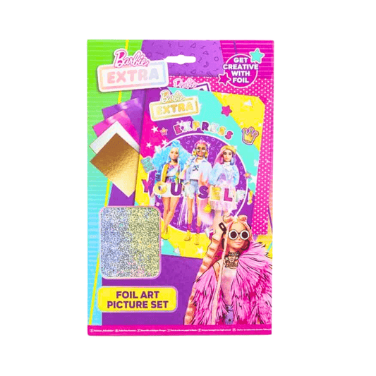 Barbie Extra Foil Art Picture Set