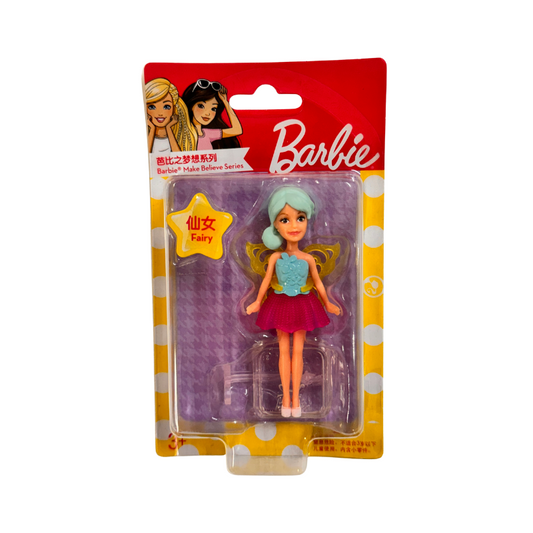 Barbie Mini Make Believe Doll - Ballerina Blue Pink Hair