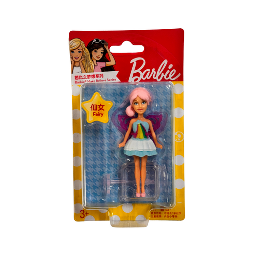 Barbie Mini Make Believe Doll -  Pop Star Pink Hair