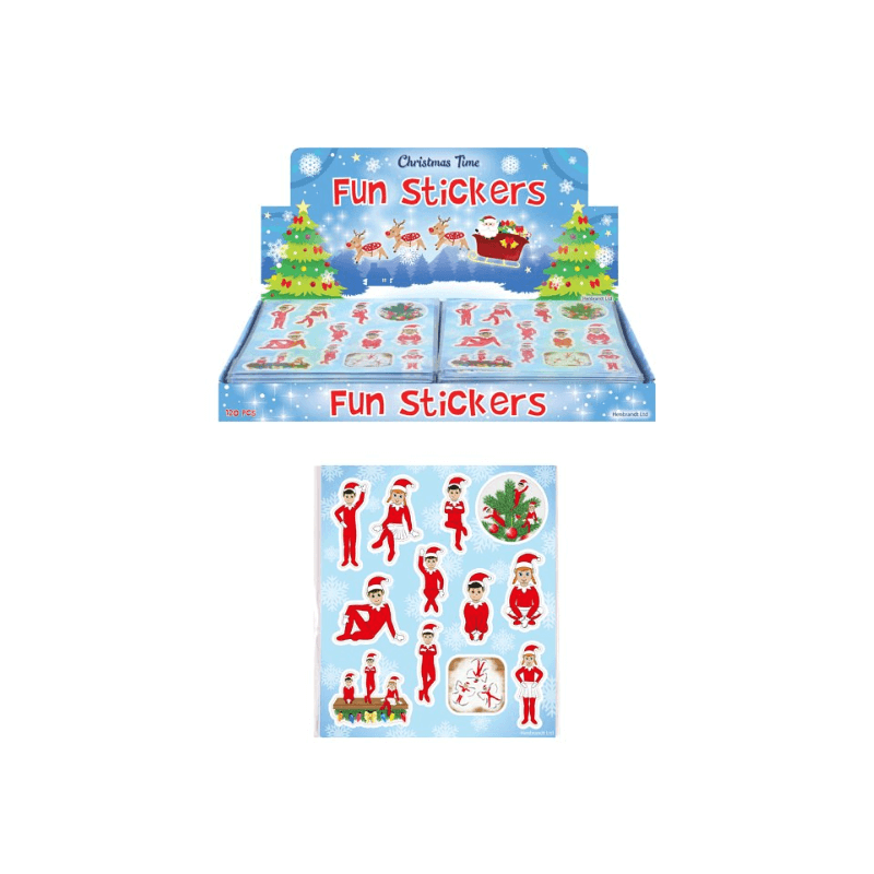 Elfin Around Christmas Sticker Sheet