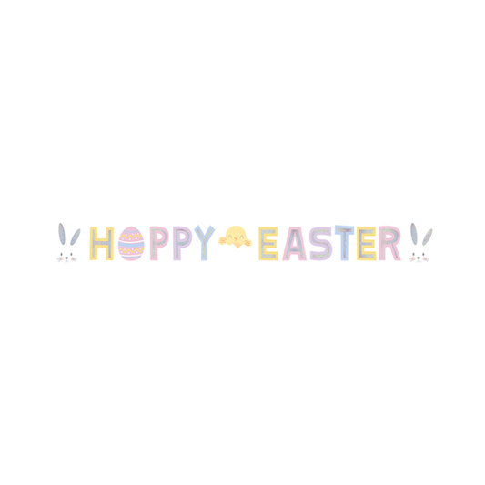 Easter Holographic Bunting 2m
