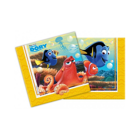 Finding Dory Party Napkins 20 Pack