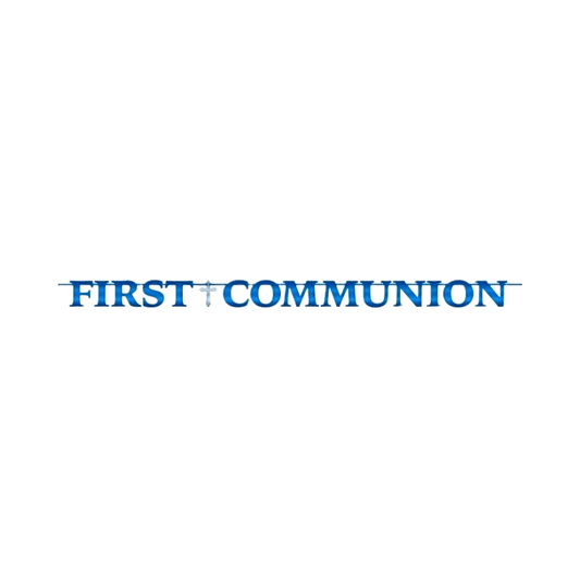 First Communion Letter Banner