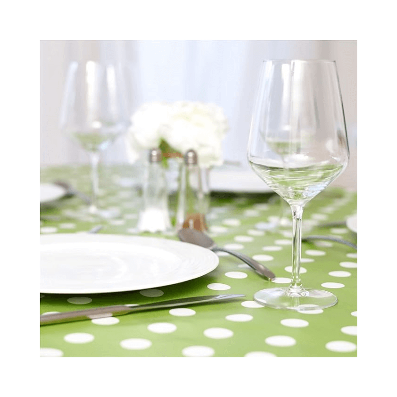 Shoppy Express Green Polka Dot Table Cloth – Savvy Shoppy