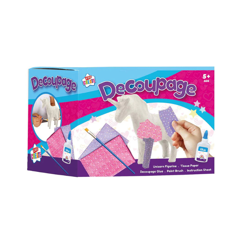 Kids Create - Unicorn Decoupage Kit