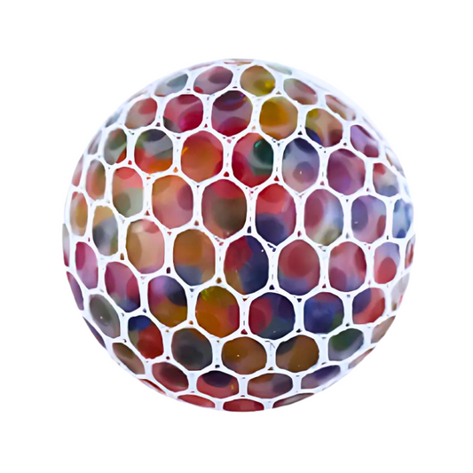 Multi-Coloured Squishy Mesh Ball