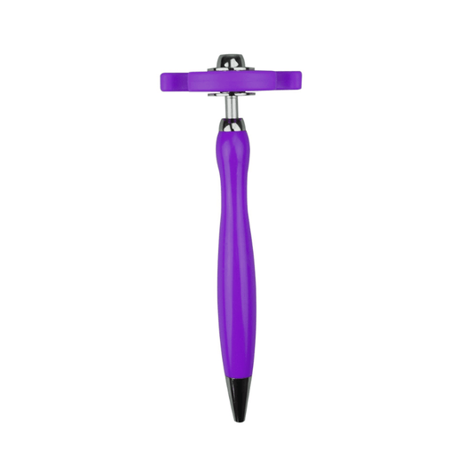 Purple Fidget Spinner Pen
