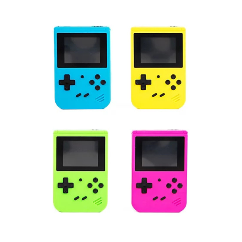 Retro Gamer With 100 Color Games