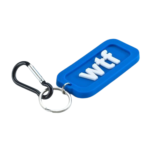 WTF Keyring Luggage Tag