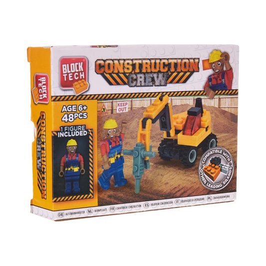 Mini Block Tech Construction Crew