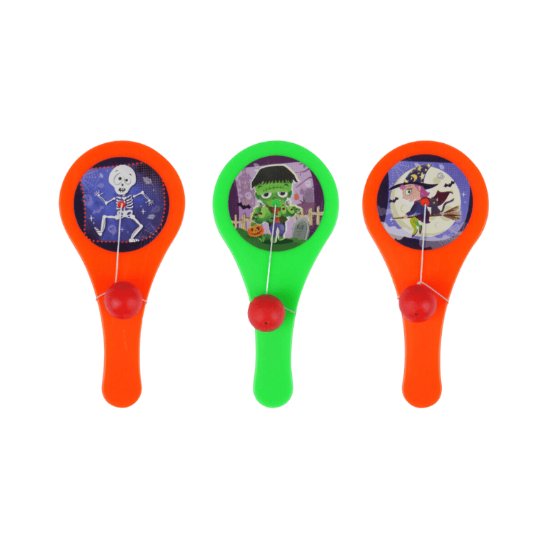 Halloween Mini Paddle Bat & Ball