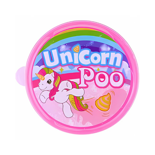 Pink Unicorn Poo Glitter Bouncing Putty