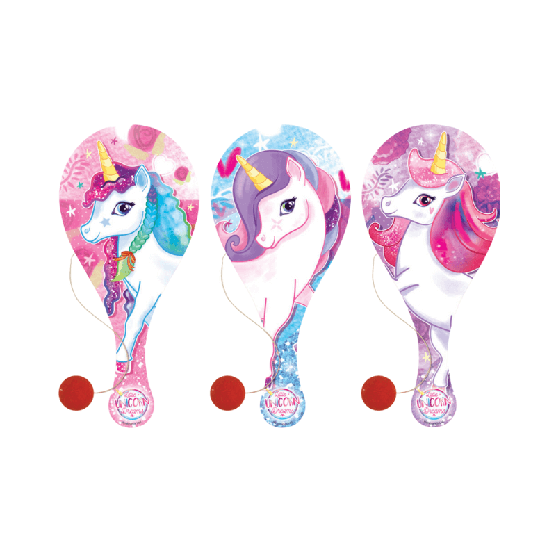 Unicorn Paddle Bat & Ball